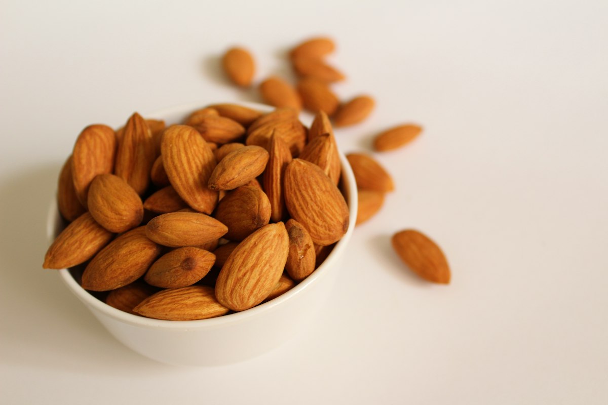 Biotin-rich foods including eggs, almonds, and salmon